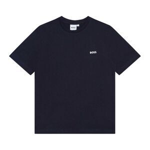 Boss Boys Small Logo T-Shirt / Navy